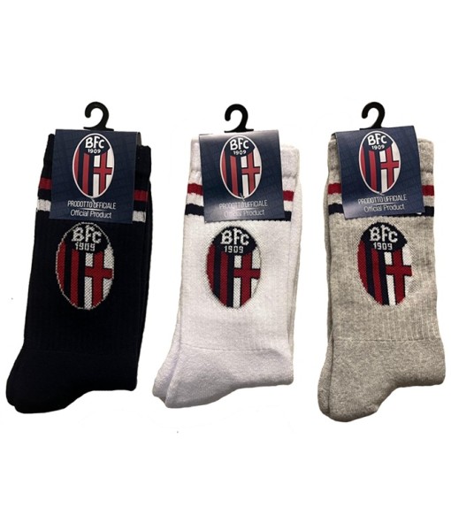 SET 3 PAIA CALZE CORTE COTONE BOLOGNA UFFICIALE