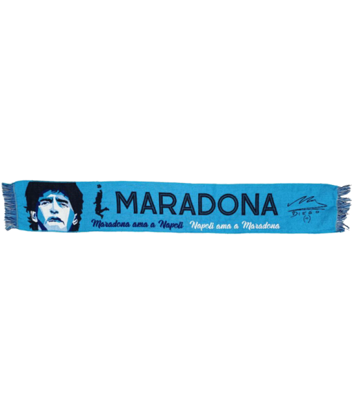 SCIARPA MARADONA UFFICIALE "El Pibe De Oro" | Modello JACQUARD AMA 01 SCIARPA MARADONA UFFICIALE "El Pibe De Oro" | Modello JACQUARD AMA 01