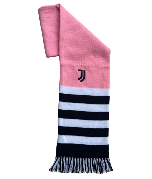 SCIARPA JUVENTUS UFFICIALE JUVE TUBOLARE DOPPIA RICAMATA ROSA GIRLS