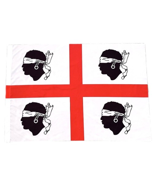 BANDIERA 4 MORI SARDEGNA BENDATI grande cm. 100 x 143