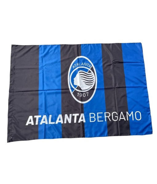 BANDIERA ATALANTA BERGAMO UFFICIALE GRANDE cm 100x140 STRISCE 