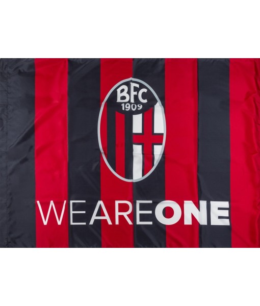 BANDIERA BOLOGNA UFFICIALE GRANDE cm. 100 x 140 WEAREONE ROSSOBLU