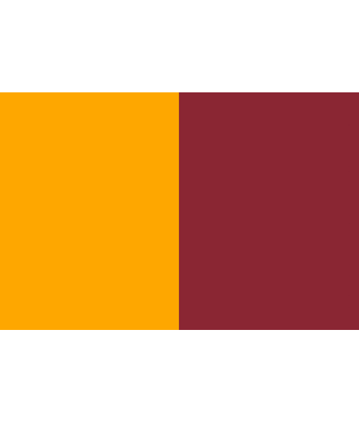 BANDIERA GIALLOROSSA COLORI CITTA' DI ROMA GRANDE cm. 100 x 140 BGRMRG