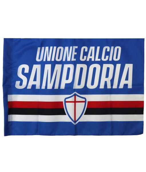 BANDIERA SAMPDORIA UFFICIALE GRANDE cm. 100 x 140 UNIONE CALCIO