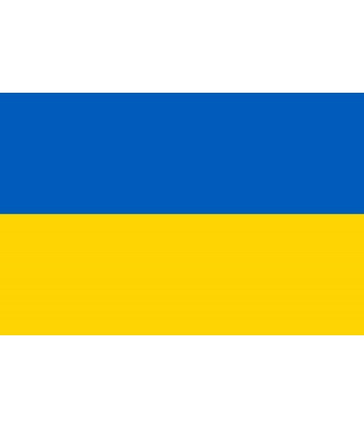 BANDIERA UCRAINA GRANDE cm. 100 x 150 BLU GIALLA