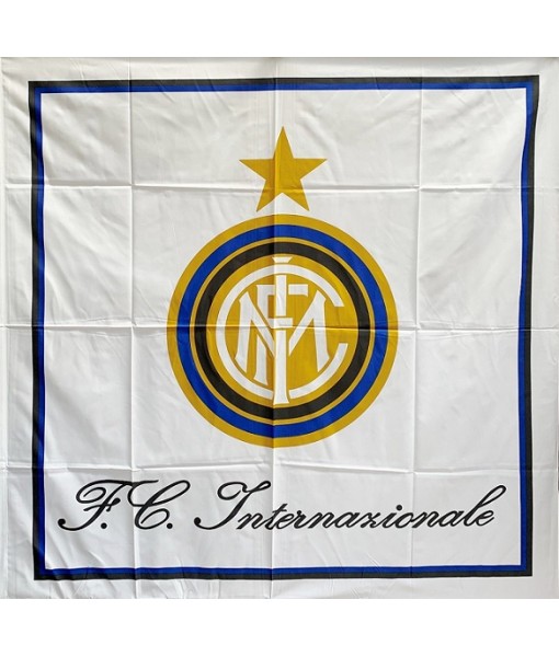 Inter  BANDIERA FLAG Gigante logo ufficiale Inter Club CM 135  x 90  campioni 19 