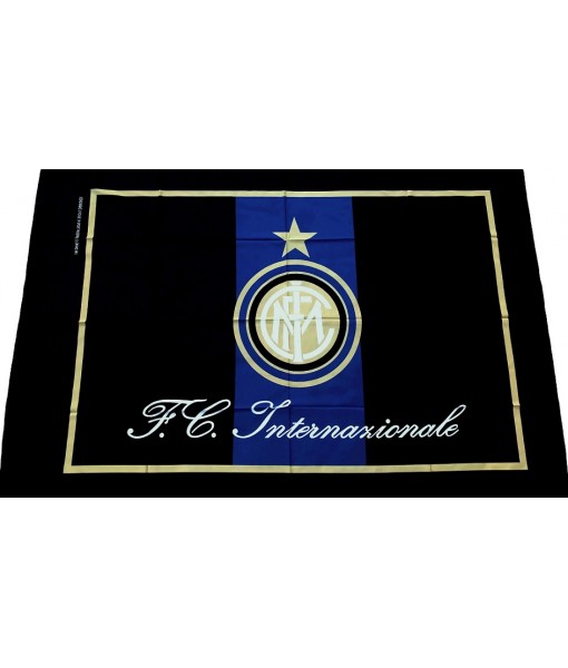 BANDIERONE INTER UFFICIALE cm. 210 x 140 |BANDIERA INTER GRANDE