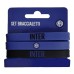 SET 3 BRACCIALETTI INTER UFFICIALE | BRACCIALETTO INTER in SILICONE
