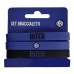 SET 3 BRACCIALETTI INTER UFFICIALE | BRACCIALETTO INTER in SILICONE