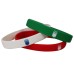 SET 3 BRACCIALETTI ITALIA F.I.G.C. UFFICIALE | KIT BRACCIALETTO ITALIA in SILICONE