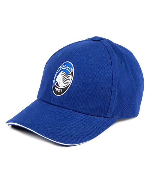 CAPPELLO ATALANTA UFFICIALE in COTONE BLU CHIARO