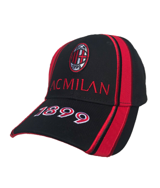 Cappello Milan Cappellino Ufficiale Berretto con Visiera NE1899 :  : Sport e tempo libero