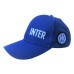 CAPPELLO INTER UFFICIALE LOGO NUOVO RICAMATO BLU ROYAL