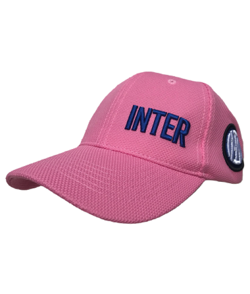 CAPPELLO INTER UFFICIALE DONNA LOGO NUOVO RICAMATO ROSA