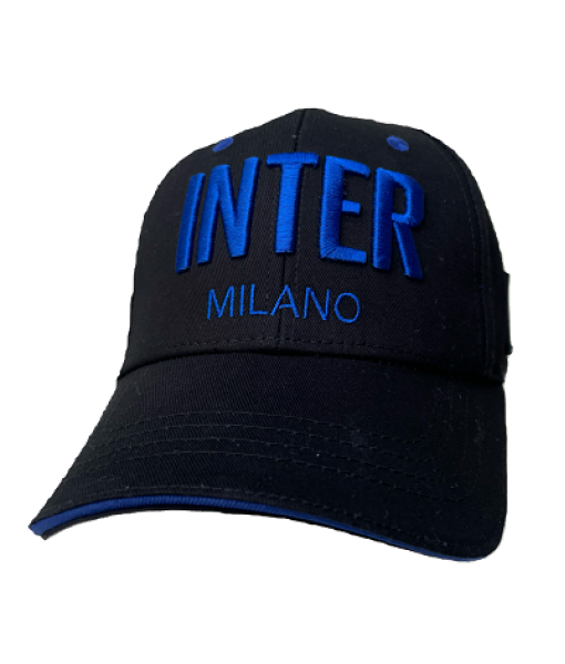 CAPPELLO INTER MILANO UFFICIALE BAMBINO ORIGINALE ENZO CASTELLANO NERO