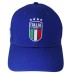 CAPPELLO ITALIA F.I.G.C. UFFICIALE in COTONE BLU ROYAL RICAMATO