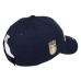 CAPPELLO ITALIA F.I.G.C. UFFICIALE in COTONE BLU NAVY RICAMATO