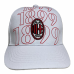 CAPPELLO MILAN UFFICIALE in COTONE BIANCO 