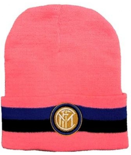 CUFFIA INTER UFFICIALE GIRLS in ACRILICO BERRETTO ROSA