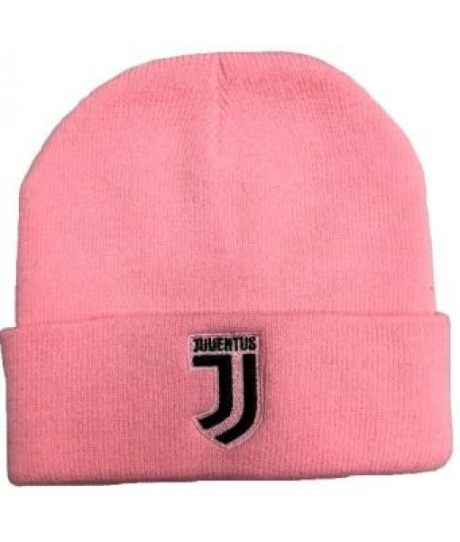 CUFFIA JUVENTUS UFFICIALE JUVE GIRLS in ACRILICO BERRETTO ROSA