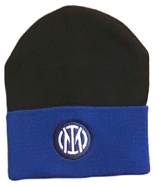 BERRETTO INTER UFFICIALE | CAPPELLO INVERNALE INTER NERAZZURRO in ACRILICO 031