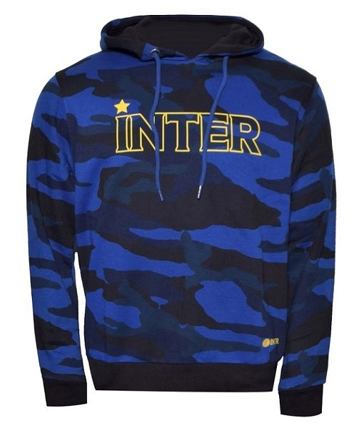 FELPA INTER UFFICIALE CAMOUFLAGE taglie ADULTO e BAMBINO