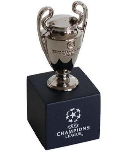 MINIATURA COPPA UEFA CHAMPIONS LEAGUE UFFICIALE altezza 70 mm. RIPRODUZIONE in 3D