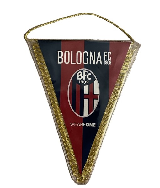 GAGLIARDETTO BOLOGNA UFFICIALE misura piccola cm. 14 x 18 TRIANGOLARE