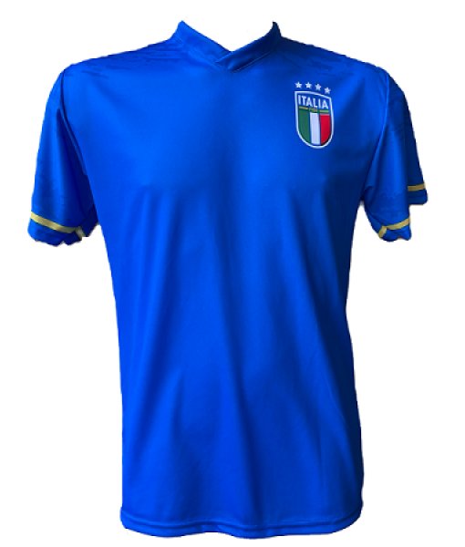 MAGLIA ITALIA UFFICIALE F.I.G.C. HOME 2023 NEUTRA ADULTO e BAMBINO 