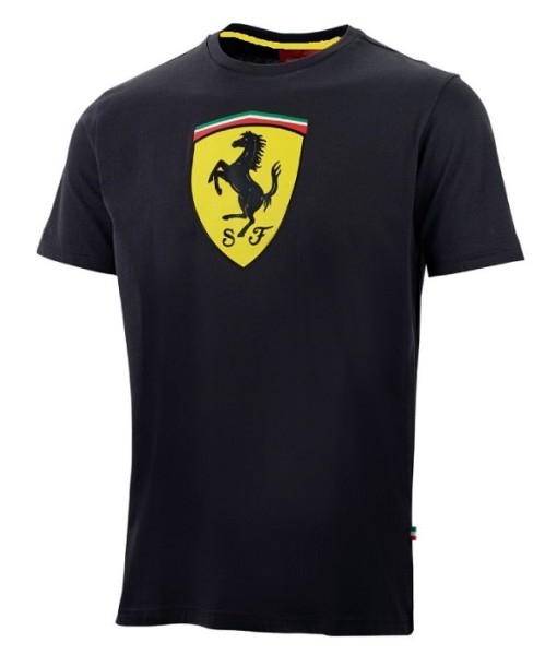 T-SHIRT FERRARI UFFICIALE NERA ADULTO XXL XL L M S SCUDERIA CAVALLINO