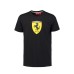 T-SHIRT FERRARI UFFICIALE NERA ADULTO XXL XL L M S SCUDERIA CAVALLINO