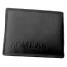 PORTAFOGLIO MILAN UFFICIALE NERO SLIM in VERA PELLE ORIGINALE ENZO CASTELLANO 040