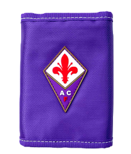 PORTAFOGLIO FIORENTINA UFFICIALE BORSELLINO a STRAPPO con GANCIO PORTACHIAVI