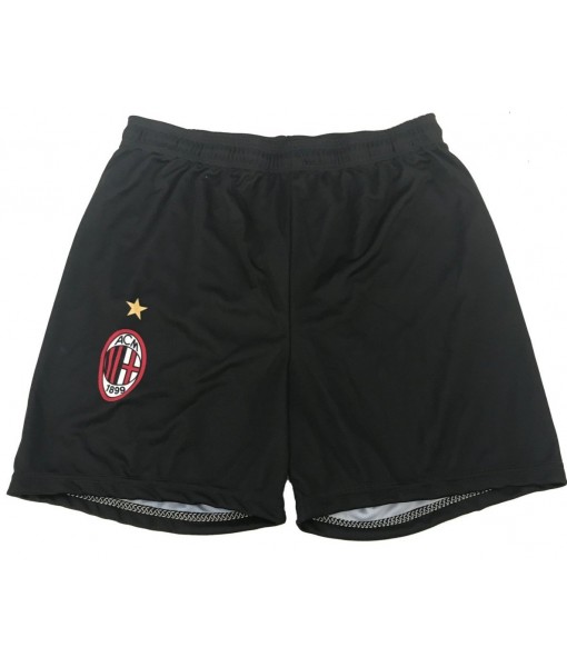 PANTALONCINI MILAN UFFICIALI NERI HOME 