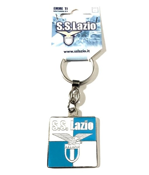 PORTACHIAVI LAZIO UFFICIALE in METALLO SMALTATO