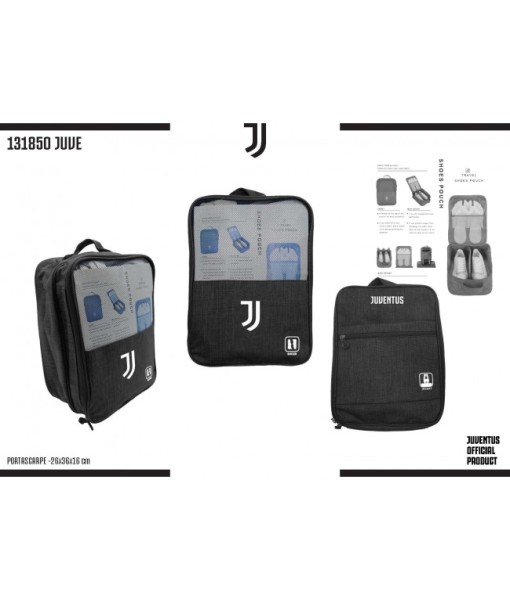 BORSA PORTA SCARPE JUVENTUS UFFICIALE per VIAGGIO JUVE ORIGINALE ENZO CASTELLANO