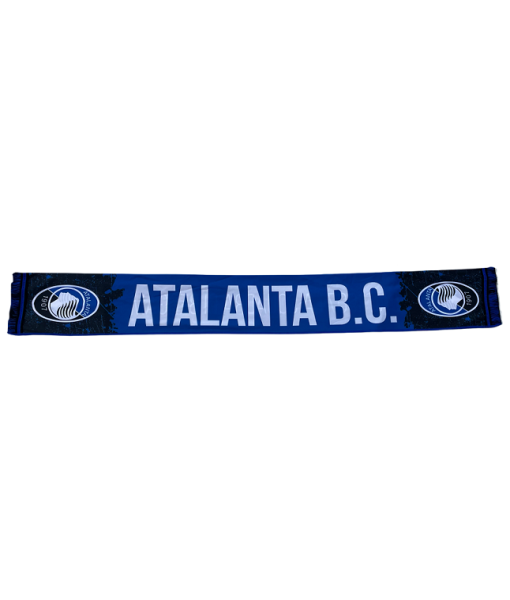 SCIARPA ATALANTA UFFICIALE modello RASO leggera NERAZZURRA DAL 1907