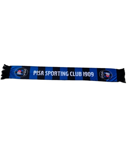 SCIARPA PISA UFFICIALE leggera modello RASO NERAZZURRA
