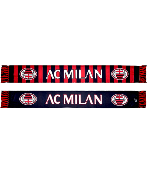 SCIARPA MILAN UFFICIALE leggera in POLIESTERE modello RASO