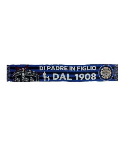 SCIARPA INTER UFFICIALE JACQUARD DI PADRE IN FIGLIO DAL 1908